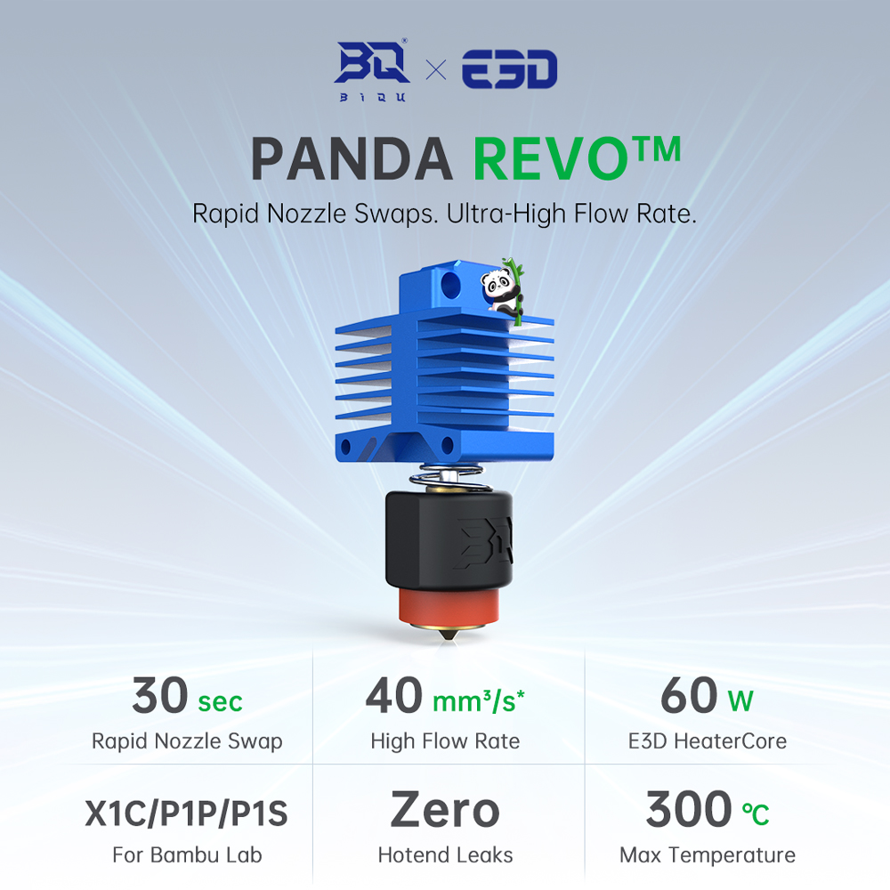 BIGTREETECH Panda revo P1 X1 H - High Flow Ceramic Hotend 评论和价格
